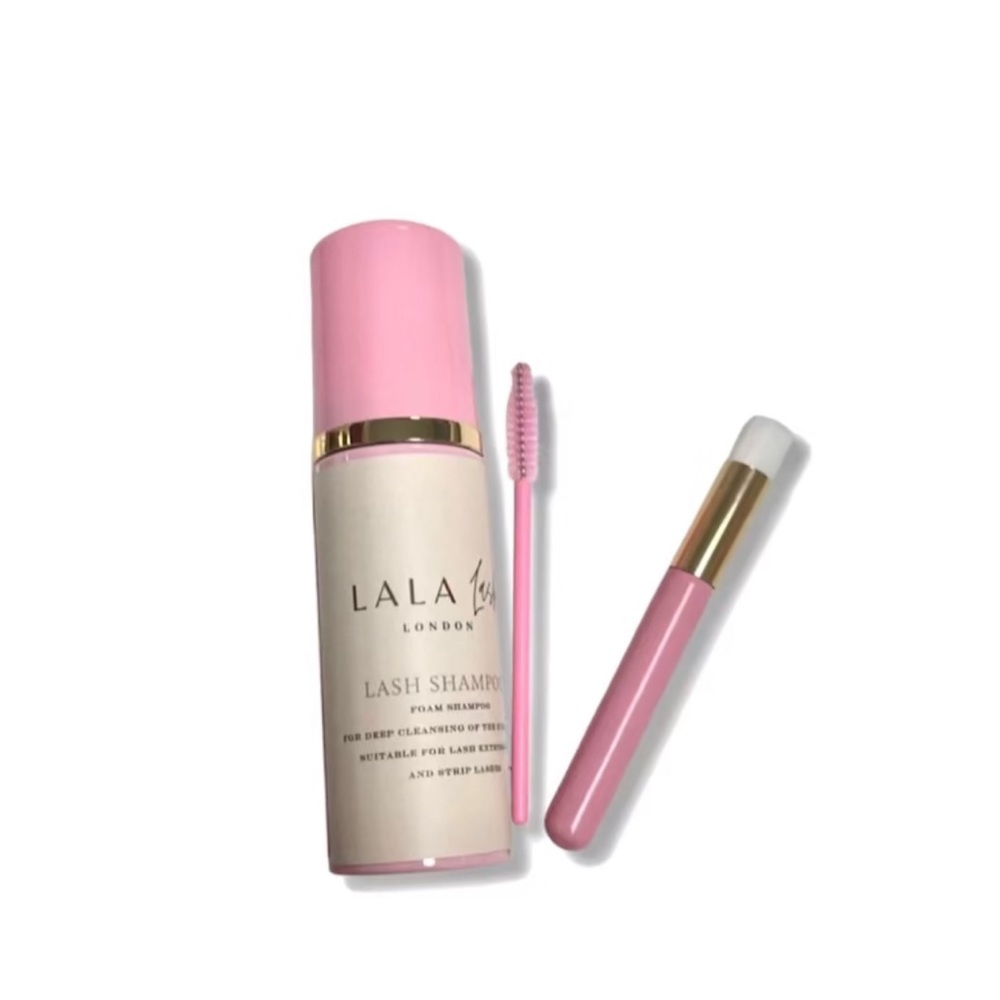 Lash shampoo